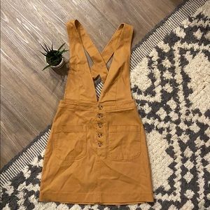 Forever 21 Apron Overall Dress